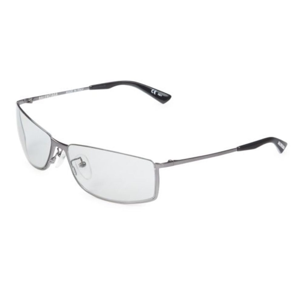 Balenciaga Rectangle Grey Glasses - Picture 2 of 3